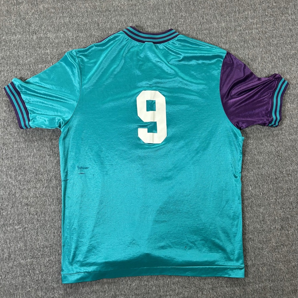 Vintage High 5 Sportswear Color Block Soccer Jersey Athletic 9 Large 70s/80s - Picture 3 of 10